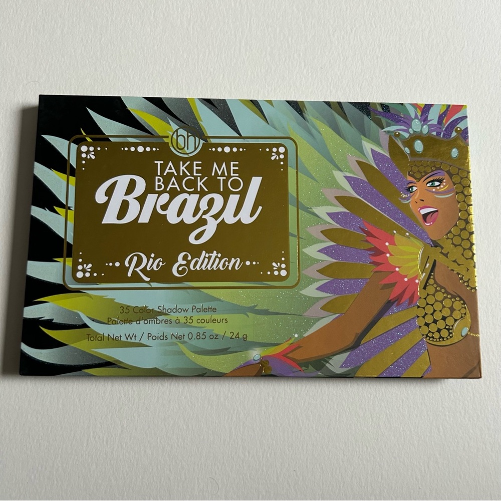 bh Take Me Back to Brazil Rio Edition Palette